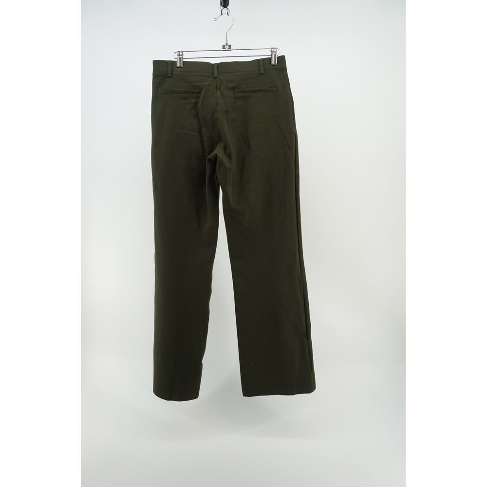 Quince Ultra-Stretch Ponte Bootcut Pant Olive Green Petite M DKBIZ01-6904 - Picture 4 of 8